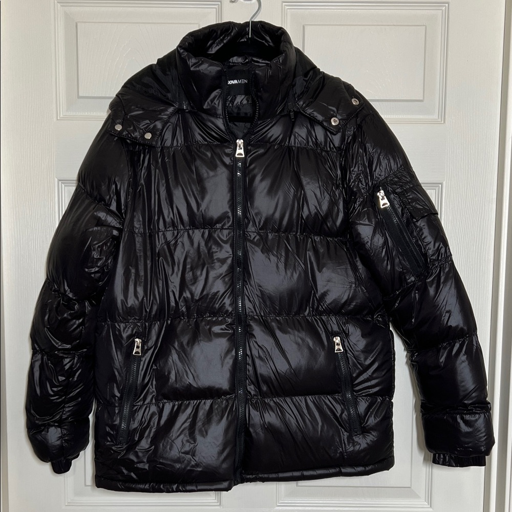 Fashion Nova Black Puffer Jacket